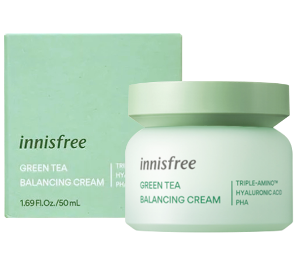 圖片 INNISFREE綠茶平衡面霜50ml